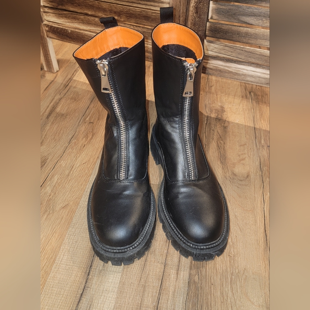 💥3/25$, Faux Leather Boots, Size 9 1/2